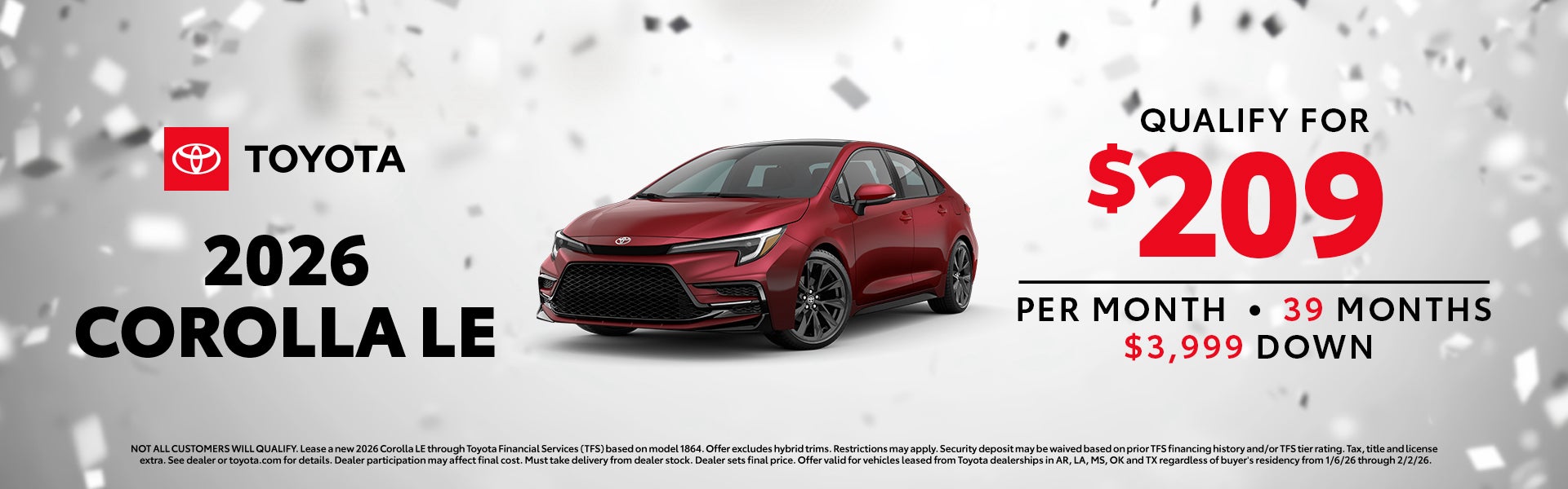 Toyota, Corolla, Lease