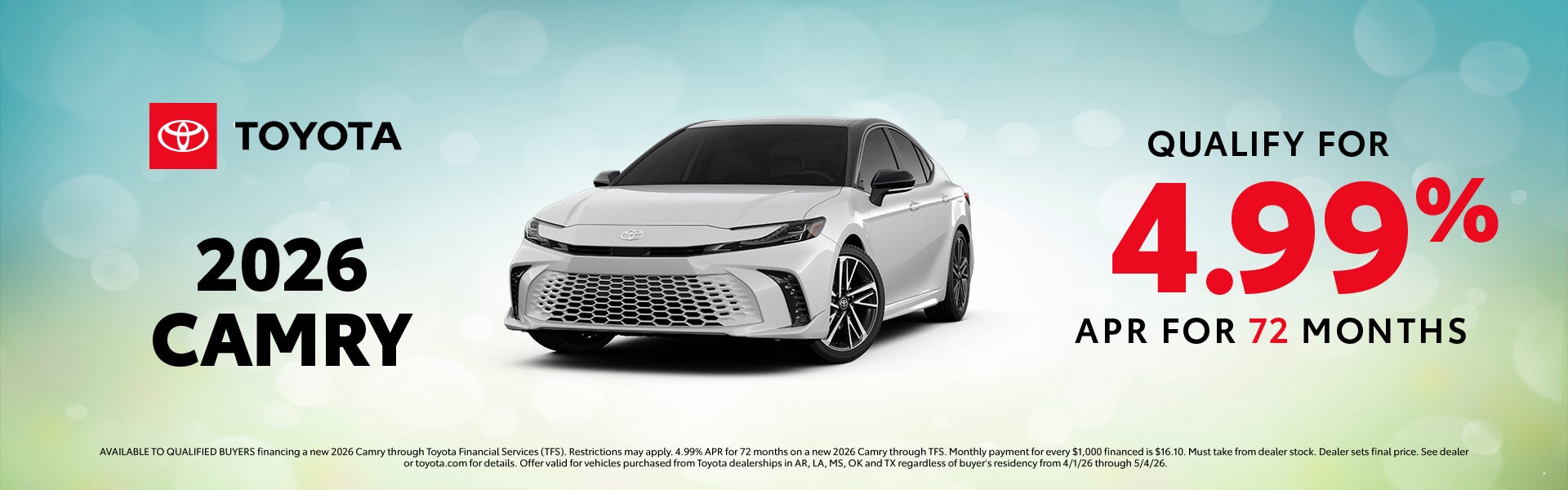 Toyota, Camry, APR
