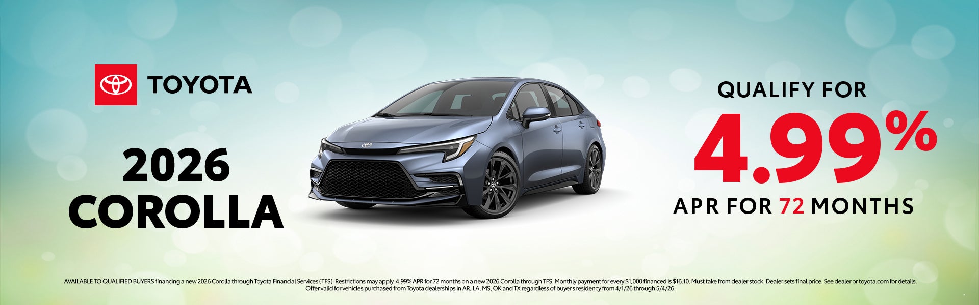 Toyota, Corolla APR