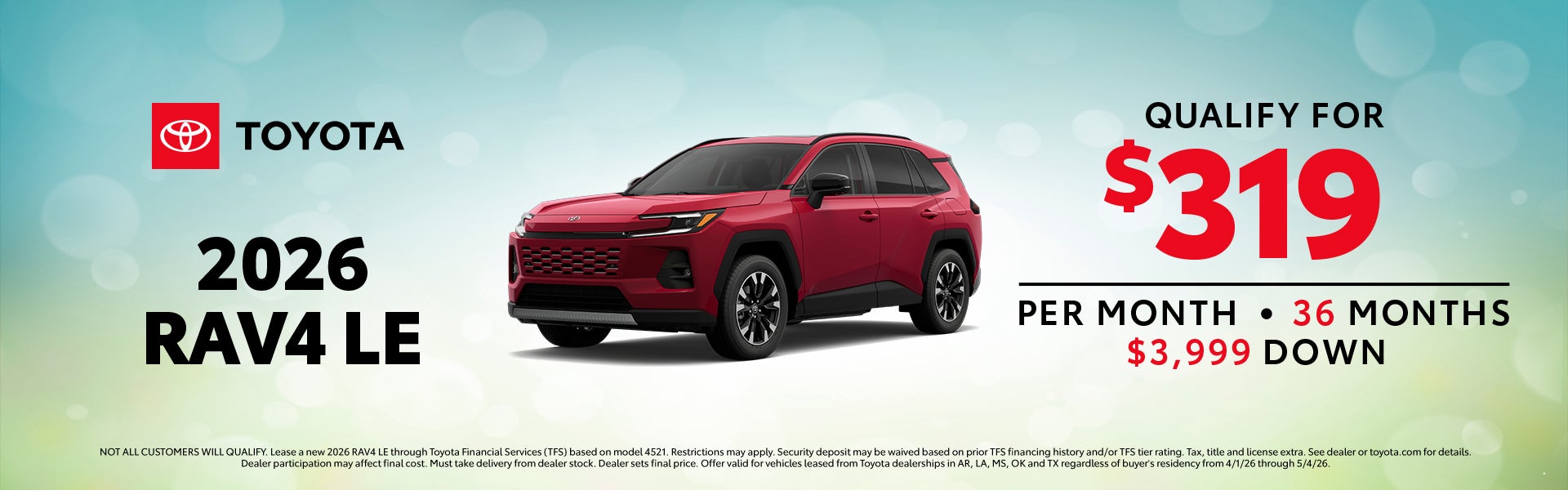 Toyota, RAV4, Lease