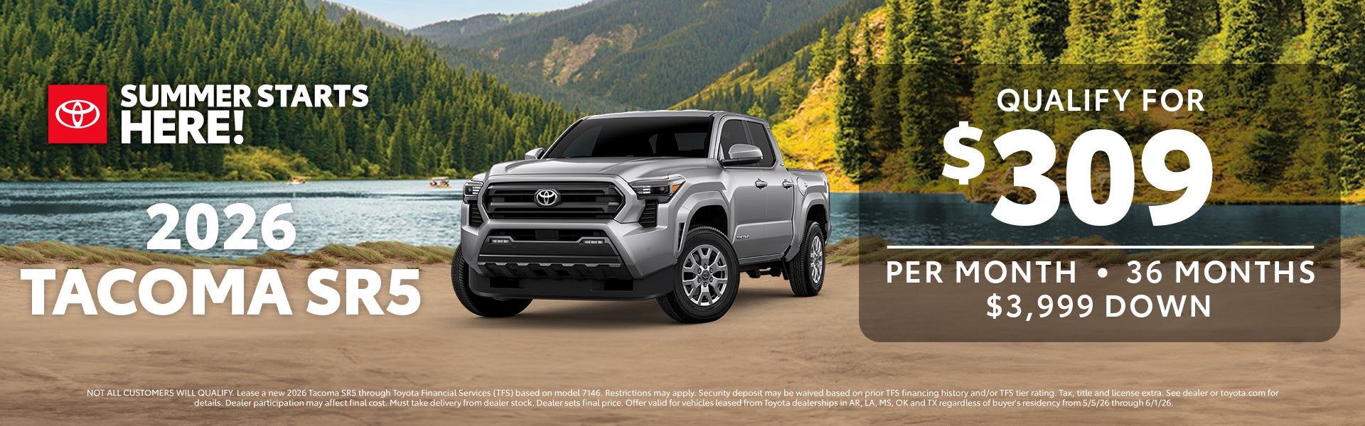 Toyota, Tacoma, Lease
