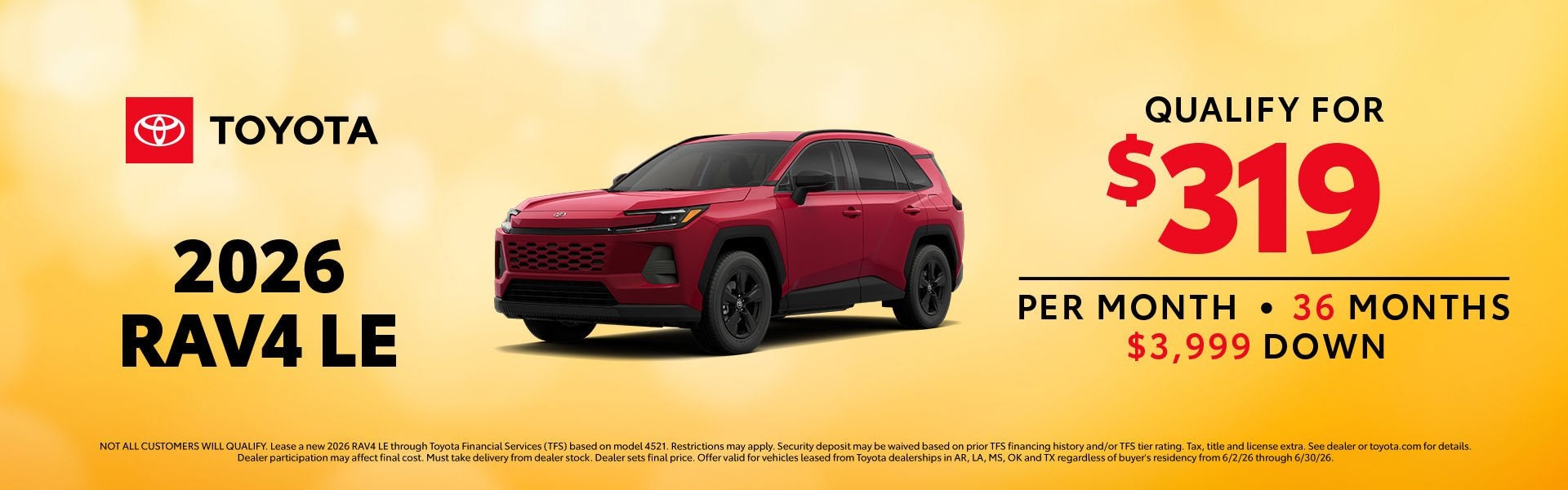 Toyota, RAV4, Lease